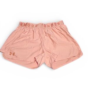 Under Armour Women's Light Pink Athletic Shorts